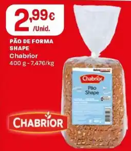 Intermarché Pão de forma shape chabrior promoção