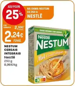 Intermarché Nestum cereais integrais nestlé promoção