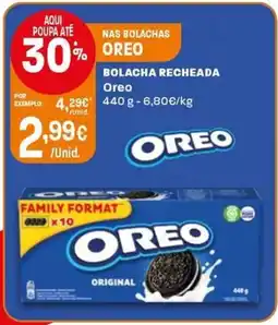 Intermarché Bolacha recheada oreo promoção