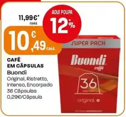Intermarché Café em cápsulas boundi promoção