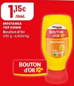 Intermarché Mostarda top down Bouton d'Or promoção