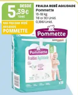 Intermarché Fralda bebé agilidade pommette promoção