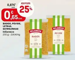 Intermarché Bagos, pevide, letras, estrelinhas milaneza promoção