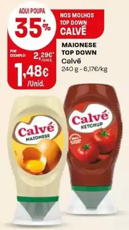 Intermarché Maionese top down calvé promoção