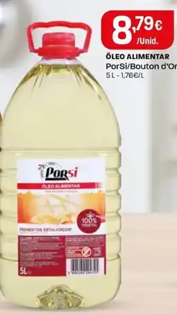 Intermarché Óleo alimentar porsi/bouton d'or promoção