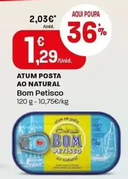 Intermarché Atum posta ao natural bom petisco promoção