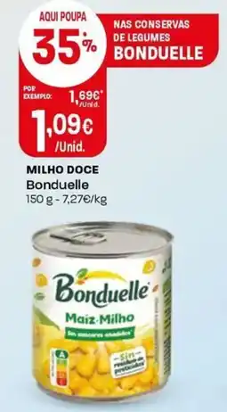 Intermarché Milho doce bonduelle promoção