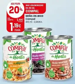 Intermarché Grão-de-bico compal promoção
