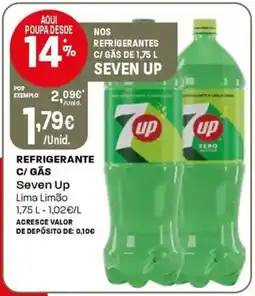 Intermarché Refrigerante c/ gas Seven Up promoção
