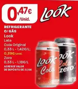 Intermarché Refrigerante c/gas Look Lata Cola Original promoção