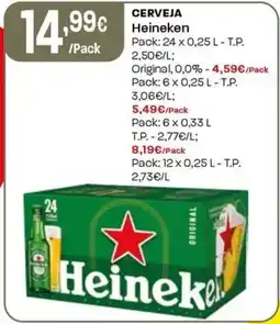 Intermarché CERVEJA Heineken promoção