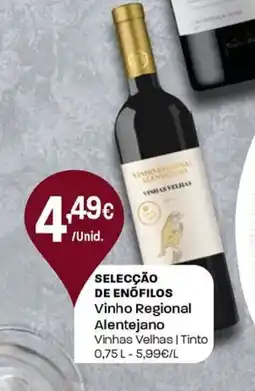 Intermarché Selecção de enófilos vinho regional alentejano promoção