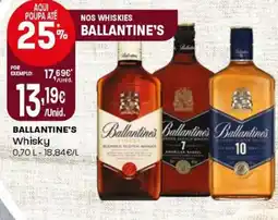 Intermarché BALLANTINE'S Whisky promoção