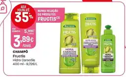 Intermarché Champô Fructis Hidra Caracóis promoção