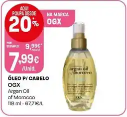 Intermarché Óleo p/ cabelo OGX promoção