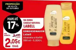 Intermarché Condicionador Labell promoção