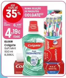 Intermarché Elixir Colgate Soft Mint promoção