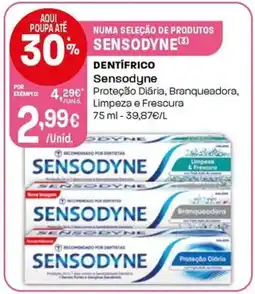 Intermarché Dentifrico sensodyne promoção