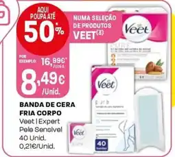 Intermarché Banda de cera fria corpo promoção