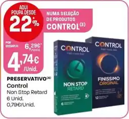 Intermarché Preservativo Control Non Stop Retard promoção