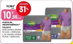 Intermarché Cueca de incontinência promoção