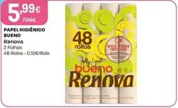 Intermarché Papel higiénico bueno Renova promoção
