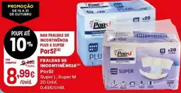 Intermarché Fraldas de incontinencia promoção