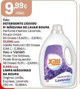 Intermarché Xau detergente líquido p/ máquina de lavar roupa promoção