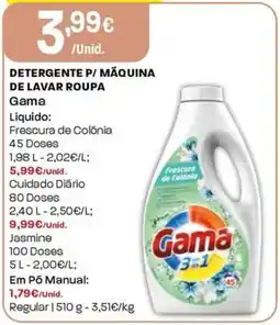 Intermarché Detergente p/ máquina de lavar roupa Gama promoção