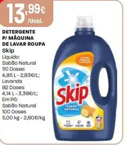 Intermarché Detergente p/ máquina de lavar roupa Skip promoção