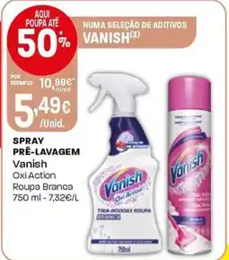 Intermarché Spray pré-lavagem Vanish promoção