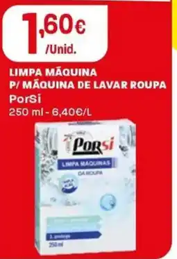 Intermarché Limpa máquina p/maquina de lavar roupa porsi promoção