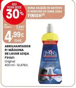 Intermarché Abrilhantador p/ máquina de lavar loiça finish promoção