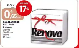 Intermarché Guardanapos red label renova branco promoção
