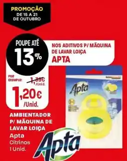 Intermarché Ambientador p/ máquina de lavar loica apta promoção
