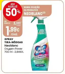 Intermarché Spray tira-nōdoas neoblanc promoção