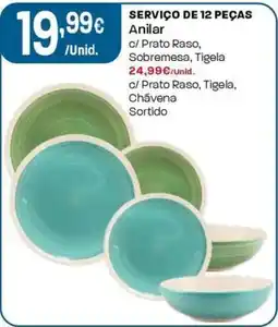 Intermarché Serviço de 12 peças anilar promoção