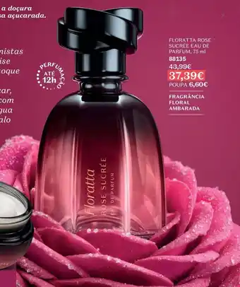 Floratta rose sucrée eau de parfum