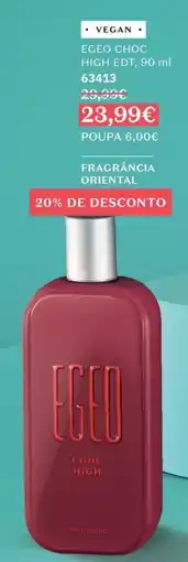 O Boticário Egeo choc high edt promoção