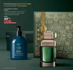 O Boticário Kit The Blend Cardamom 1003747 promoção