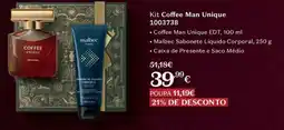 O Boticário Kit Coffee Man Unique 1003738 promoção