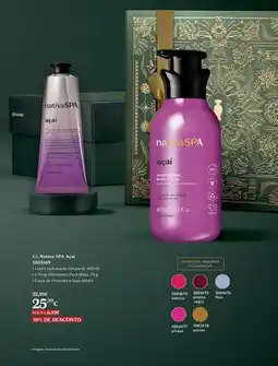 O Boticário Kit Nativa SPA Açaí 1003669 promoção
