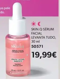 O Boticário Skin.q sérum facial levanta tudo promoção