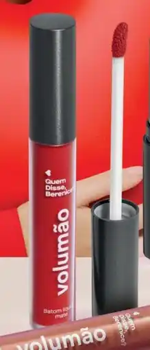 O Boticário Batom volumão líquido promoção
