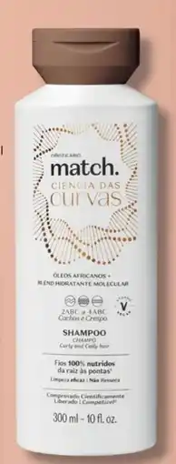 O Boticário Shampoo ciência das curvas promoção