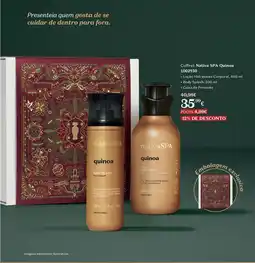O Boticário Coffret Nativa SPA Quinoa promoção