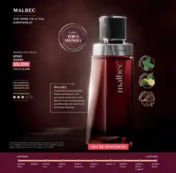 O Boticário Malbec edt promoção