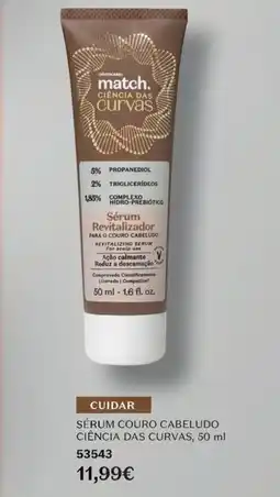 O Boticário Sérum couro cabeludo ciência das curvas promoção