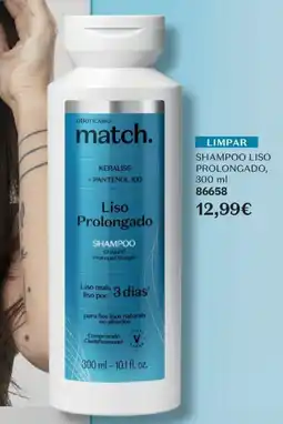 O Boticário Shampoo liso prolongado promoção