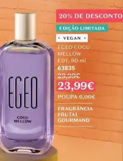 O Boticário Egeo cogu mellow edt promoção